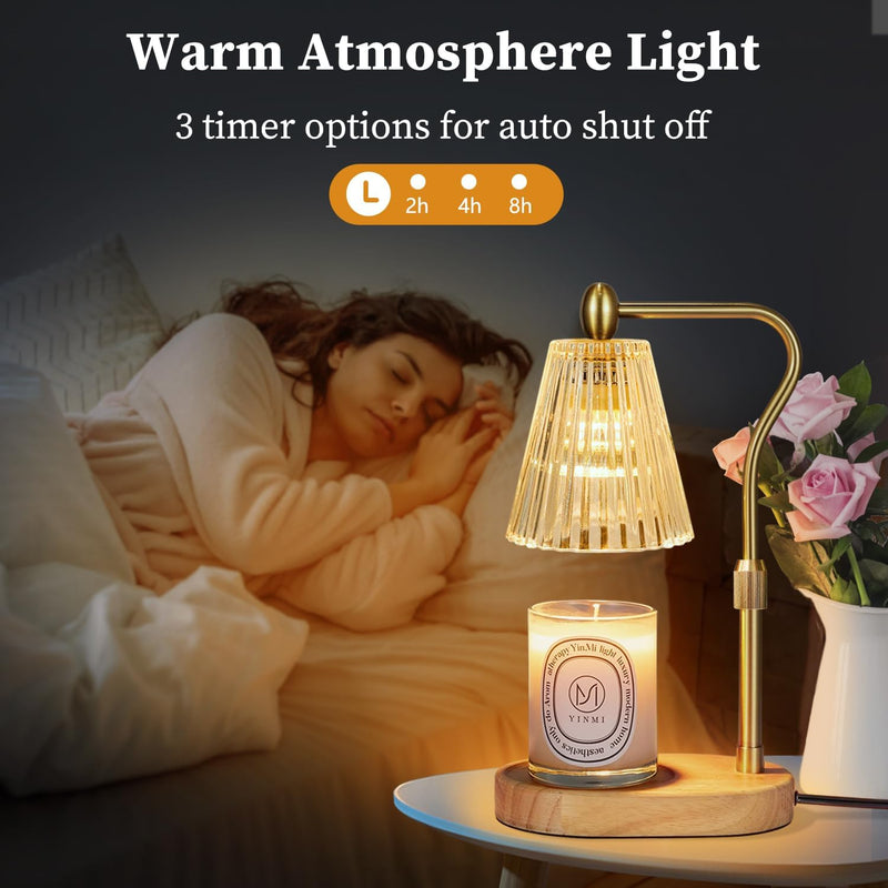 Candle Warmer Lamp with Timer & Dimmer