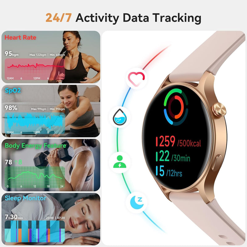 Smart Watch for Women Heart and Sleep Monitor