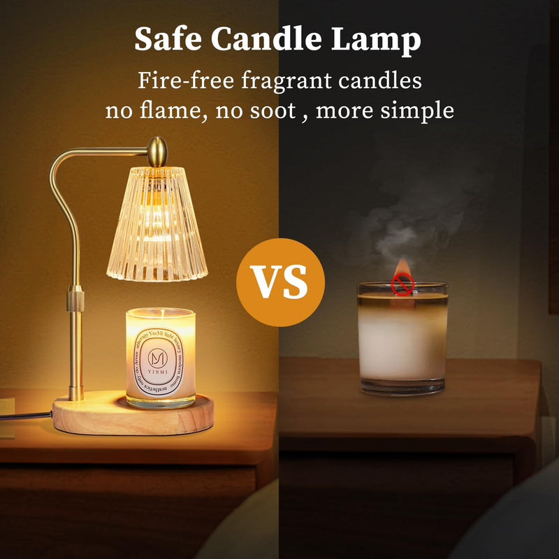 Candle Warmer Lamp with Timer & Dimmer