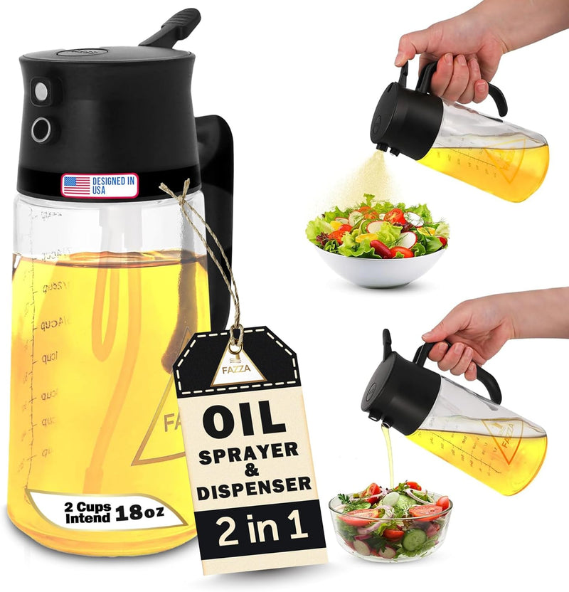 FAZZA 2-in-1 Oil Dispenser & Sprayer