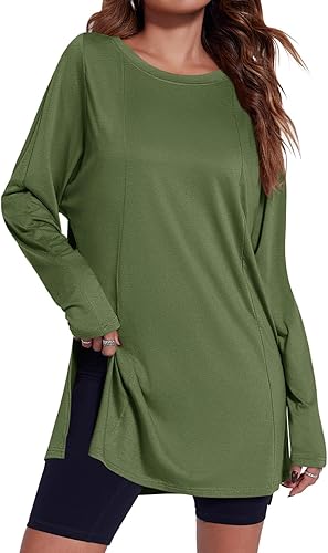 AUTOMET Women's Color Block Long Sleeve Top