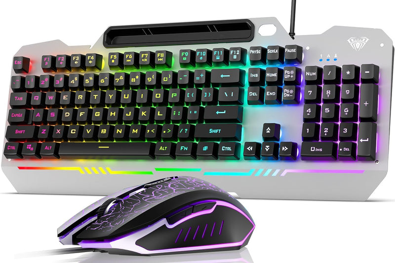 AULA T102 Gaming RGB Keyboard & Mouse Combo