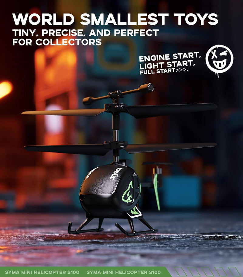 SYMA S100 Mini RC Helicopter for Kids