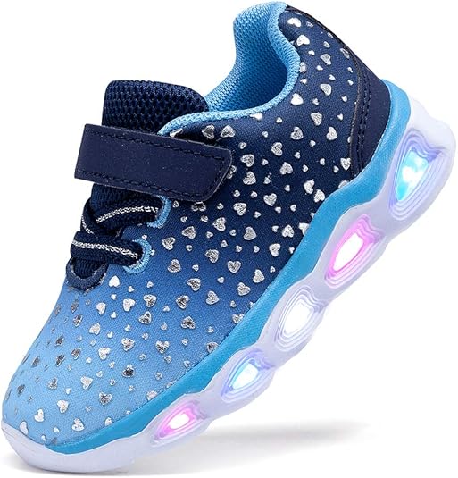 Girls' LED Light Up Sneakers