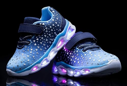 Girls' LED Light Up Sneakers