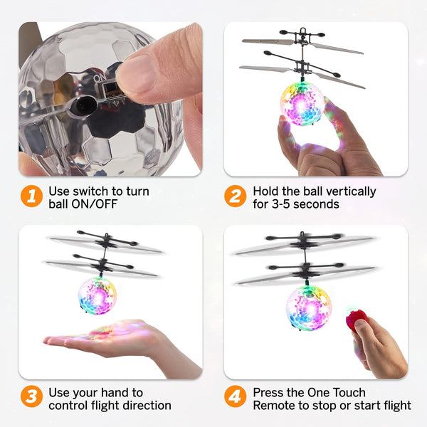 Force1 Orbiter Flying Orb Drone Toy