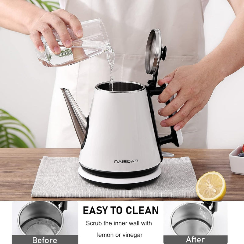 Naibsan 1L Stainless Steel Electric Kettle