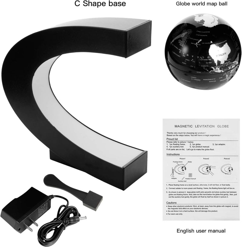 Magnetic Levitation Floating Globe with LED