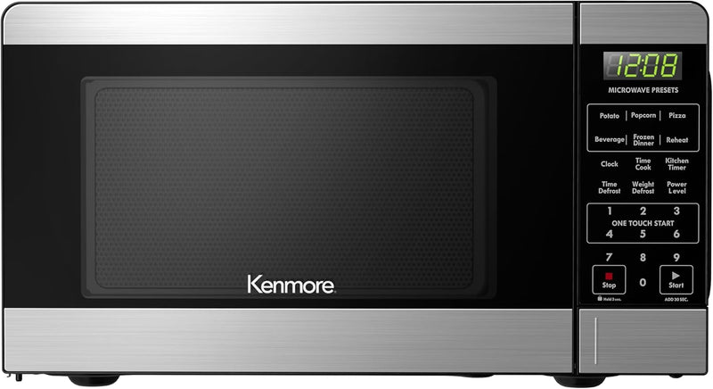 Kenmore 0.9 Cu Ft Stainless Microwave