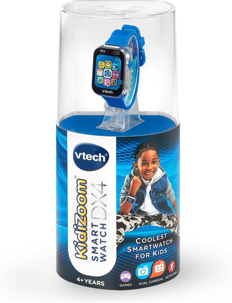 VTech KidiZoom DX4 Smartwatch, Blue