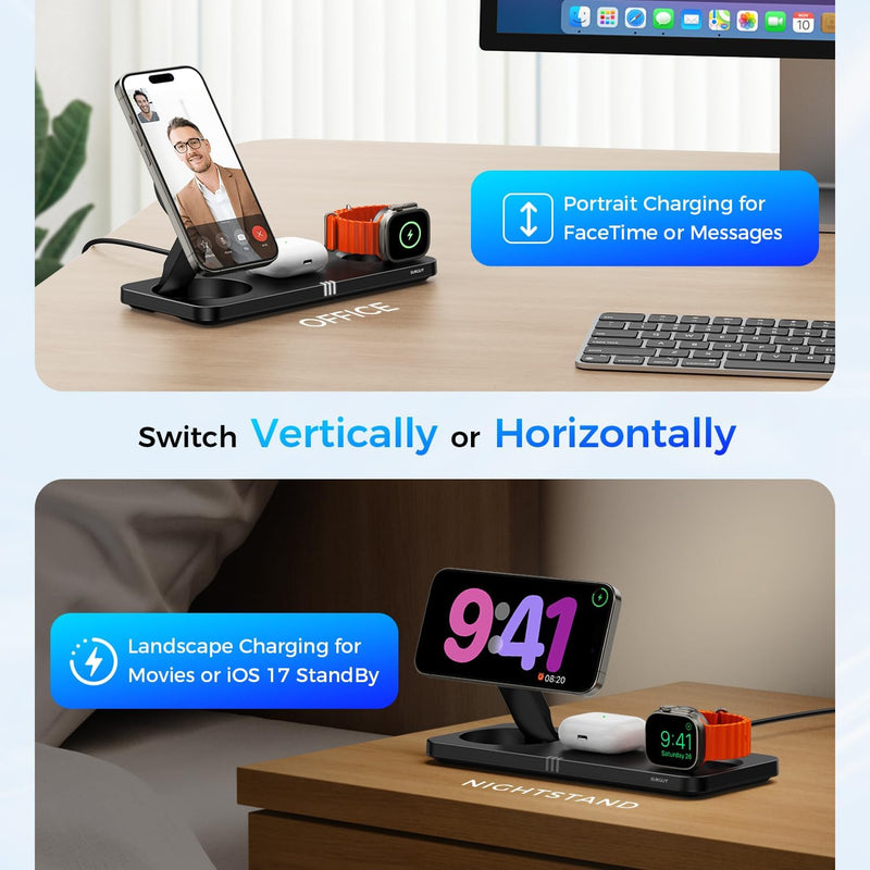 3-in-1 Apple Wireless Charging Station