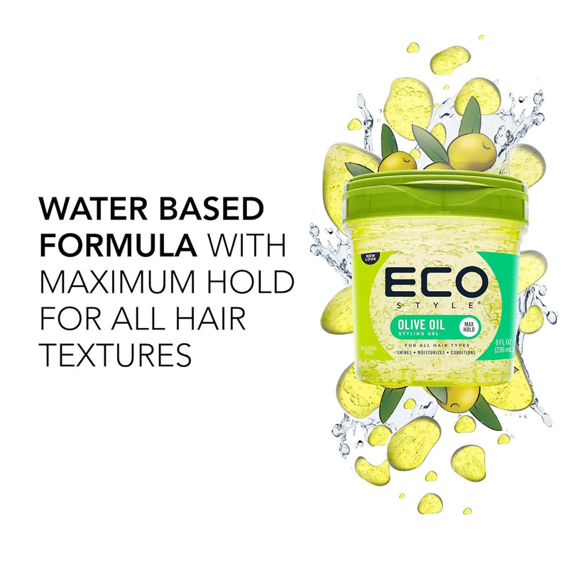 Eco Style Olive Oil Gel 8 oz