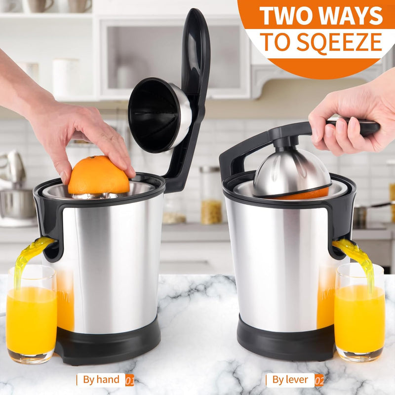 Premium Electric Citrus Juicer Squeezer, 180W