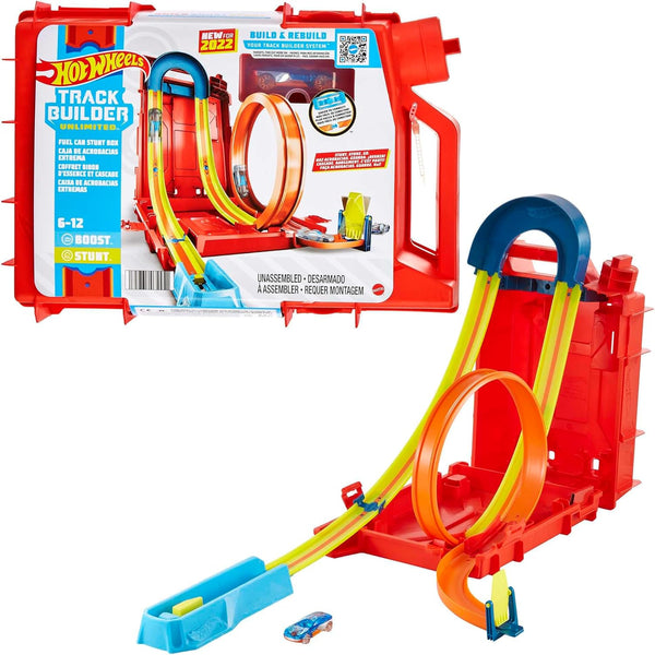 Hot Wheels Track Builder Fuel Can Stunt Set