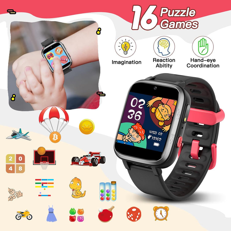 Kids Smartwatch with Games & Camera