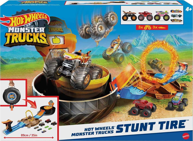 Hot Wheels Monster Trucks Tire Playset