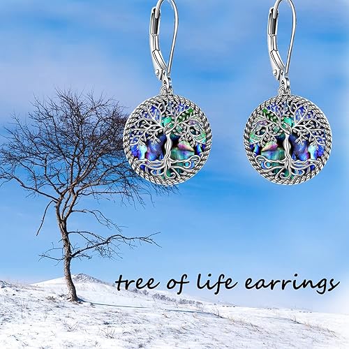 ONEFINITY Tree of Life Dangle Earrings