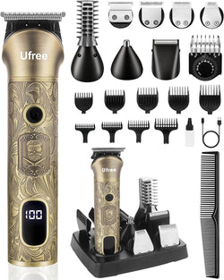 Ufree 7-in-1 Beard Trimmer Grooming Kit