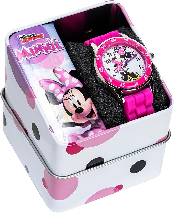 Minnie Mouse Time Teacher Watch for Girls