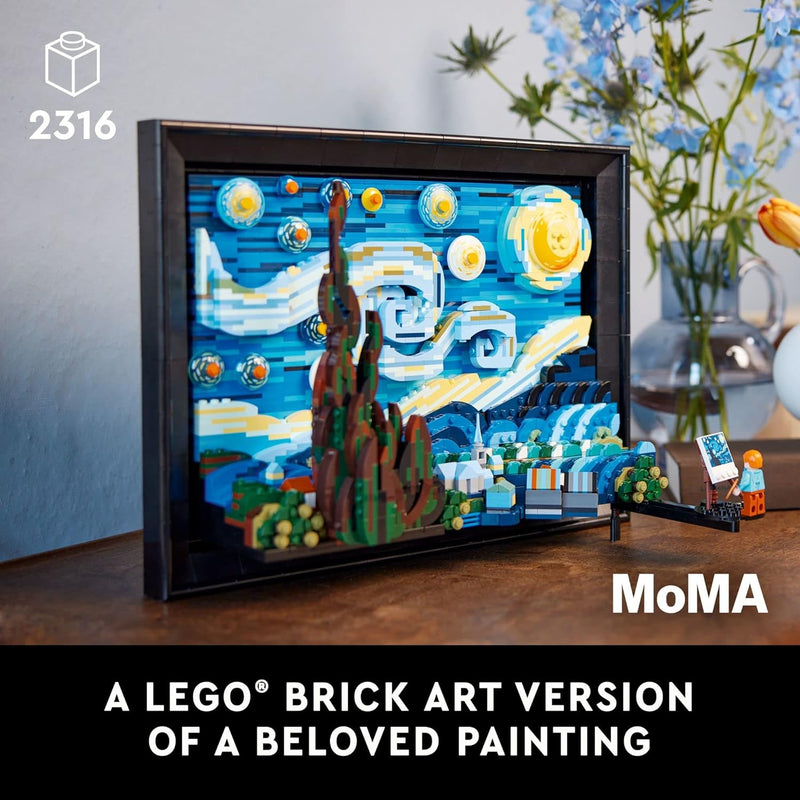 LEGO Starry Night 3D Wall Art Set