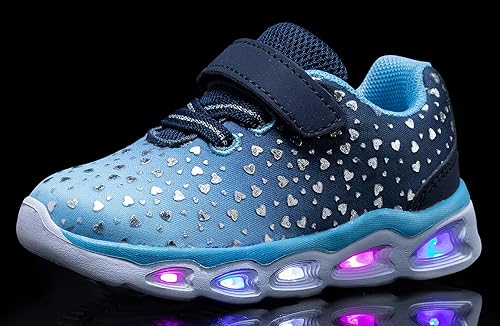 Girls' LED Light Up Sneakers