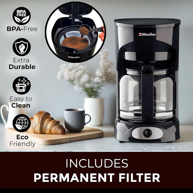 Mueller 12-Cup Drip Coffee Maker