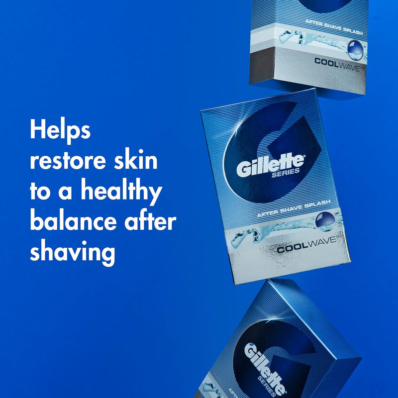 Gillette Series Cool Wave After Shave 3.3 oz