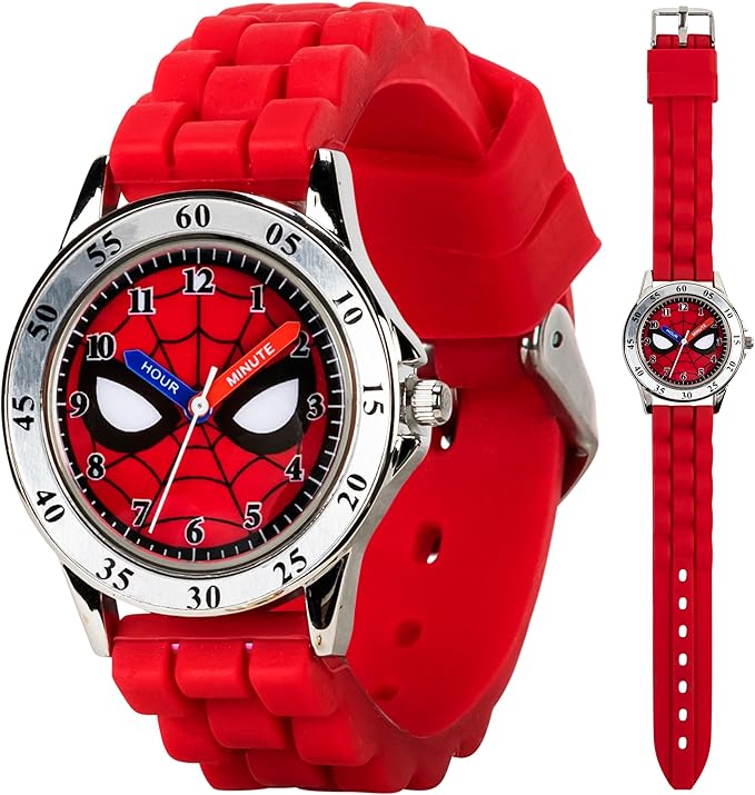 Spider-Man Kids' Time Teacher Watch