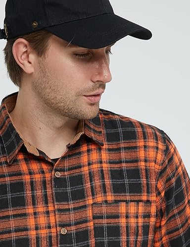 SSLR Men’s Lightweight Flannel Shirt