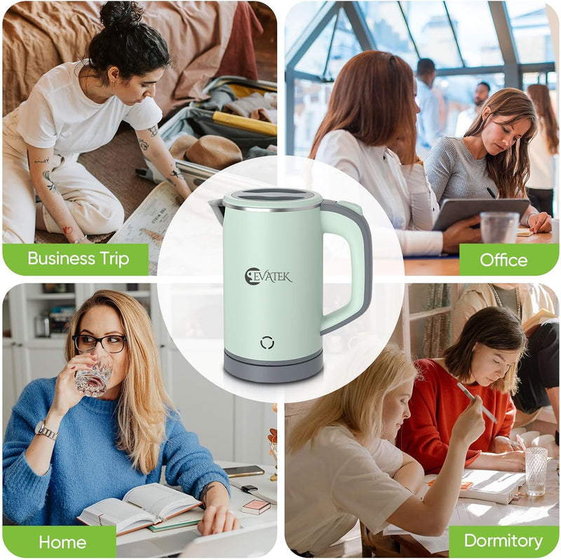 Small Electric Kettle, Fast Boil, Portable