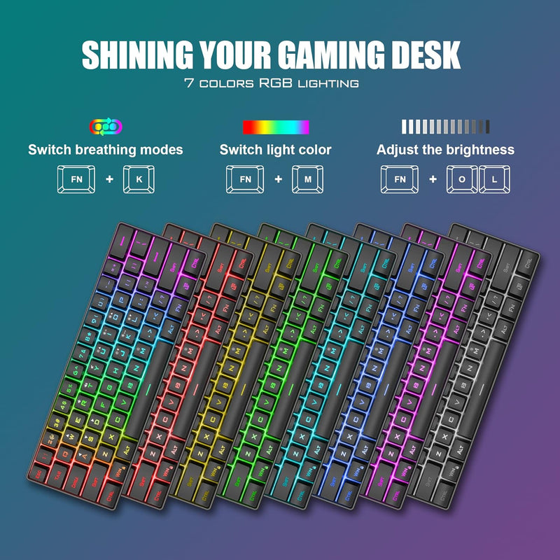 RedThunder  RGB Gaming Keyboard & Mouse