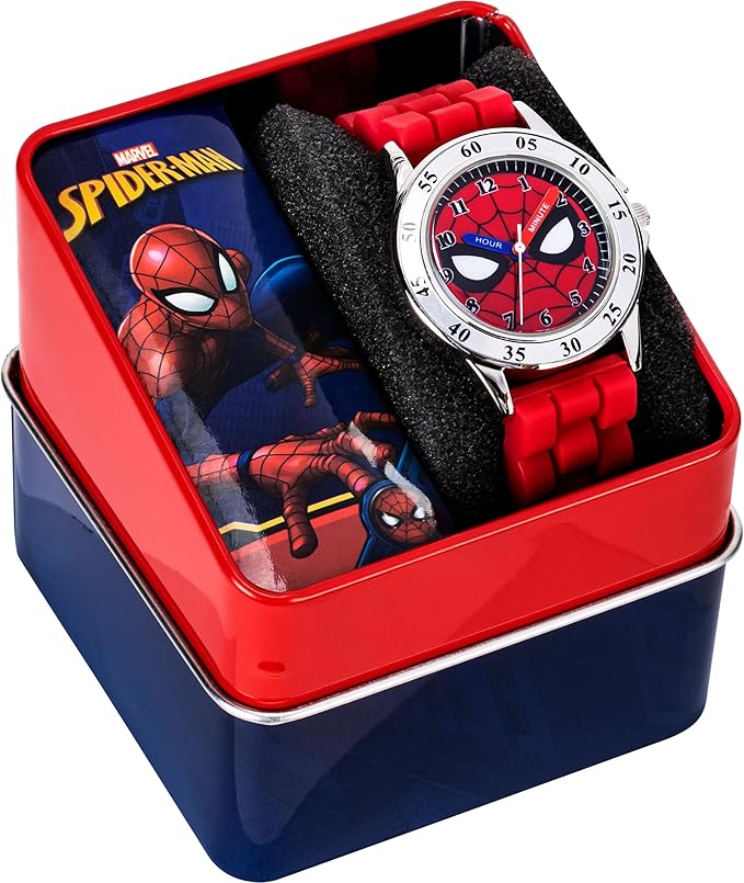 Spider-Man Kids' Time Teacher Watch