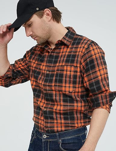 SSLR Men’s Lightweight Flannel Shirt