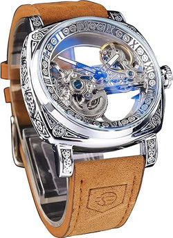 FORSINING Men's Luxury Square Mechanical Watch