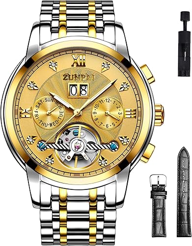 Luxury Automatic Skeleton Mechanical Watch