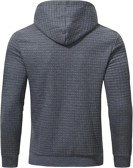 YuKaiChen Men's Jacquard Pullover Hoodie