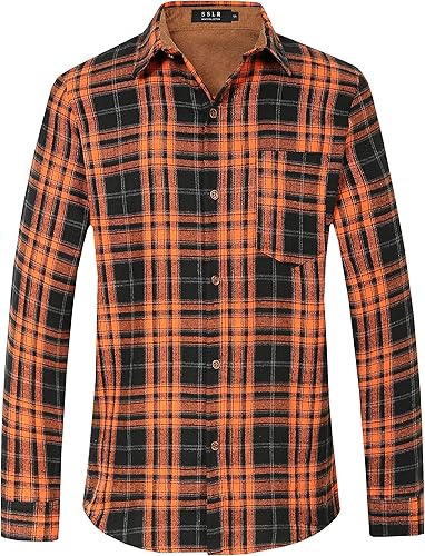 SSLR Men’s Lightweight Flannel Shirt