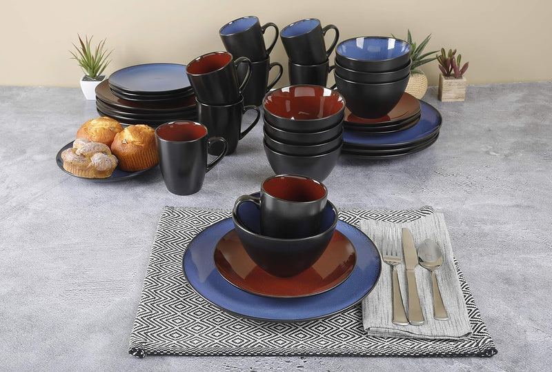 Gibson Soho Lounge Round Dinnerware Set